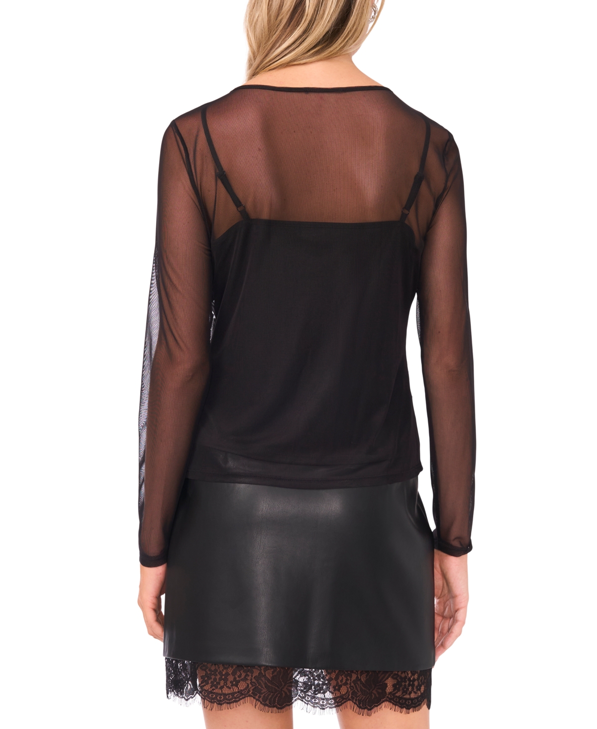 Vince Camuto Women's Long Sleeves Pull-On Top