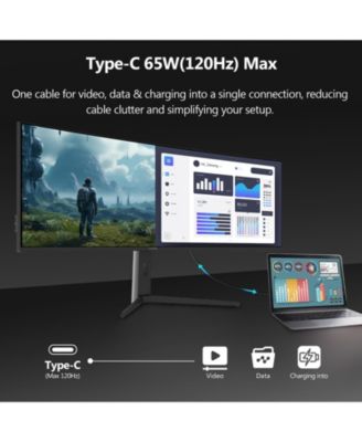 UG49W 49 inch Super Ultra Wide DQHD 5120 x 1440 144Hz 1ms 3800R Curved Gaming Monitor
