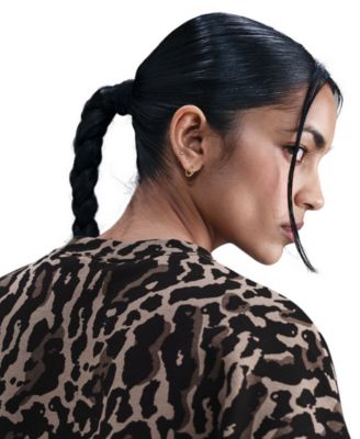 Women's Phoenix Fleece Oversized Printed Crew-Neck Sweatshirt