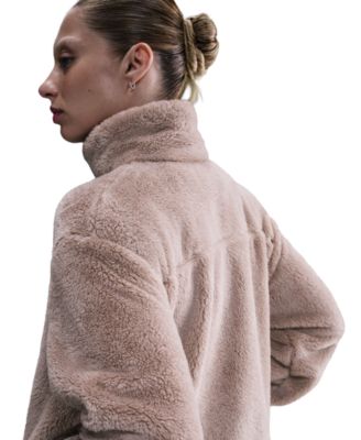 Women's Essential Sherpa High-Pile Fleece Jacket