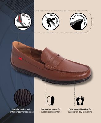 Men's John Street Hands-Free Slip On Technology Penny Loafers