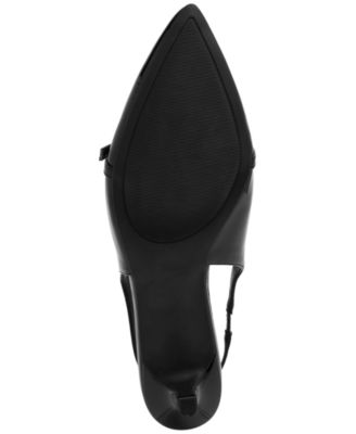Women's Chariot Kitten Heel Slingback Pumps