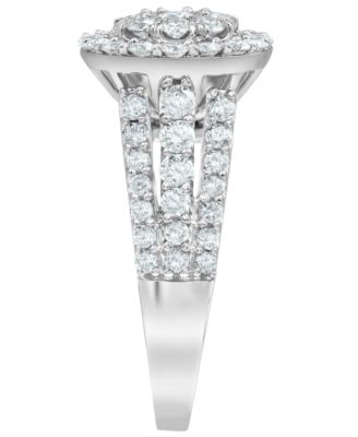 Diamond Double Band Bridal Set (2 ct. t.w.) in 14K White Gold