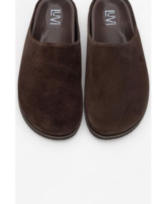 Space Leather Slide Sandal (Women)