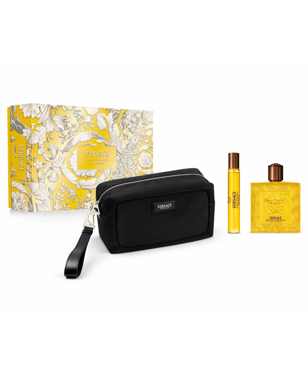 Набор ароматов Eros Energy Eau De Parfum из 3 предметов