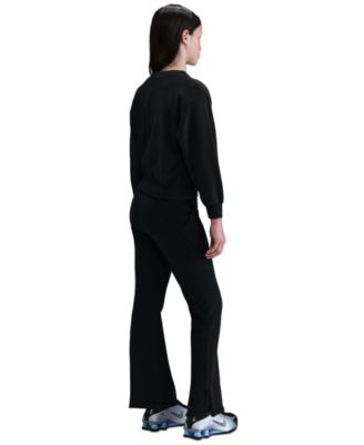 Girls' 7-16 Fleece Flared Leg Pants