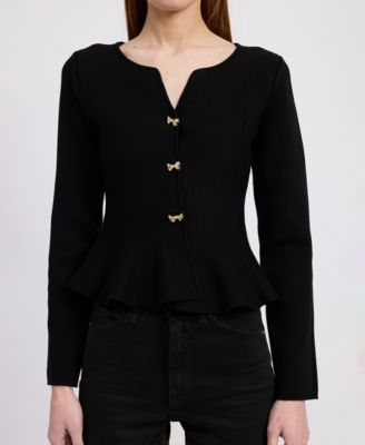 En Saison - Women's Idah Long Sleeve Cardigan