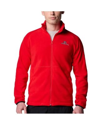 Columbia - Men's Black Georgia Bulldogs Big Tall Flanker IV Fleece Raglan Full-Zip Jacket