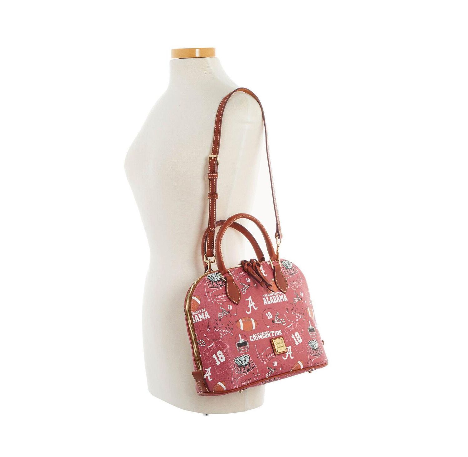 Alabama Crimson Tide Game Day Zip Satchel