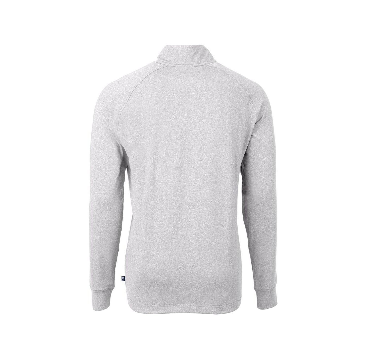 Men's Heather Gray Detroit Lions Big & Tall Adapt Eco Knit Quarter-Zip Pullover Sweatshirt