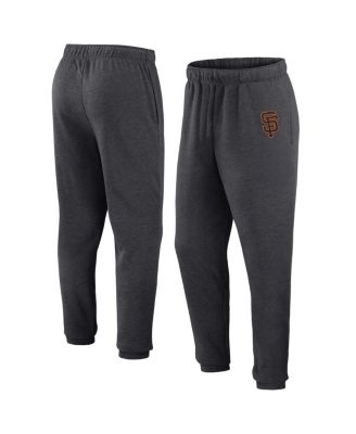 Fanatics - Men's Heather Charcoal San Francisco Giants Fleece Jogger Pants