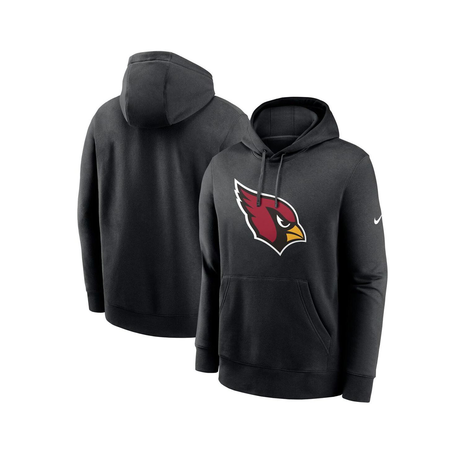 Men's Black Arizona Cardinals Primetime Club Logo Hoodie