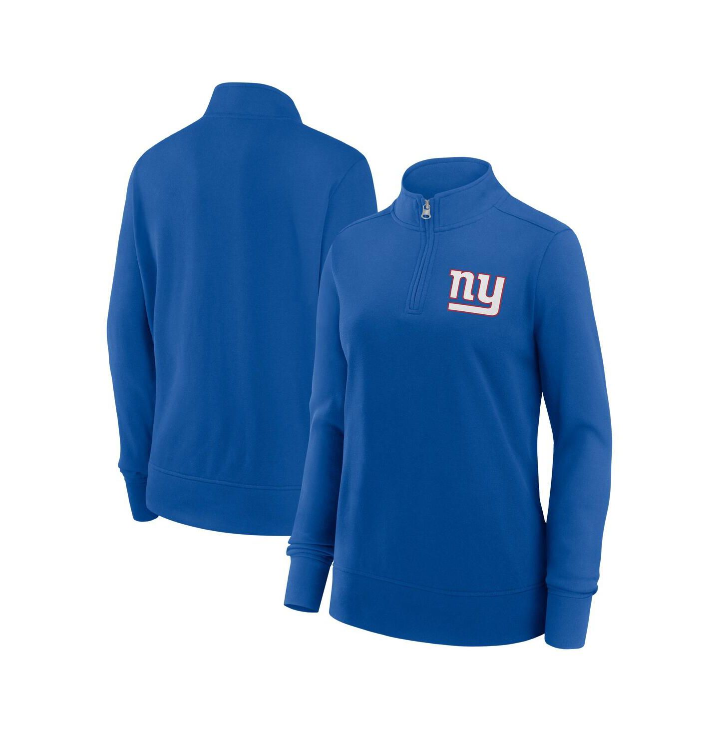 Женская куртка Logo Athletic Royal New York Giants Velocity Quarter-Zip — фото 1