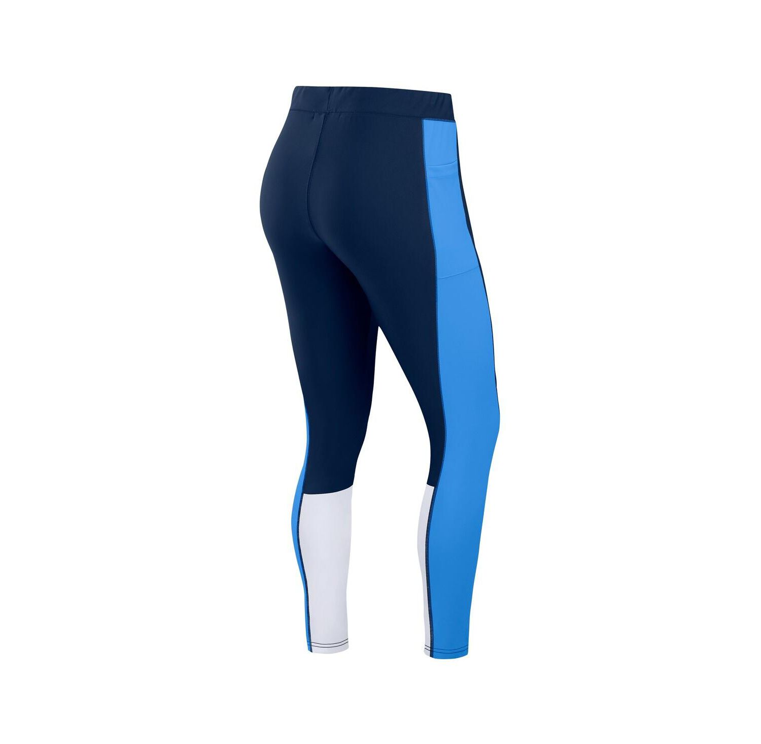 Women's Navy/Light Blue Tennessee Titans Color-Block Leggings