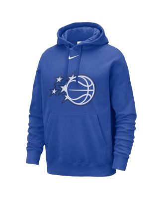 Men's Blue Orlando Magic Essential Logo Club Pullover Hoodie
