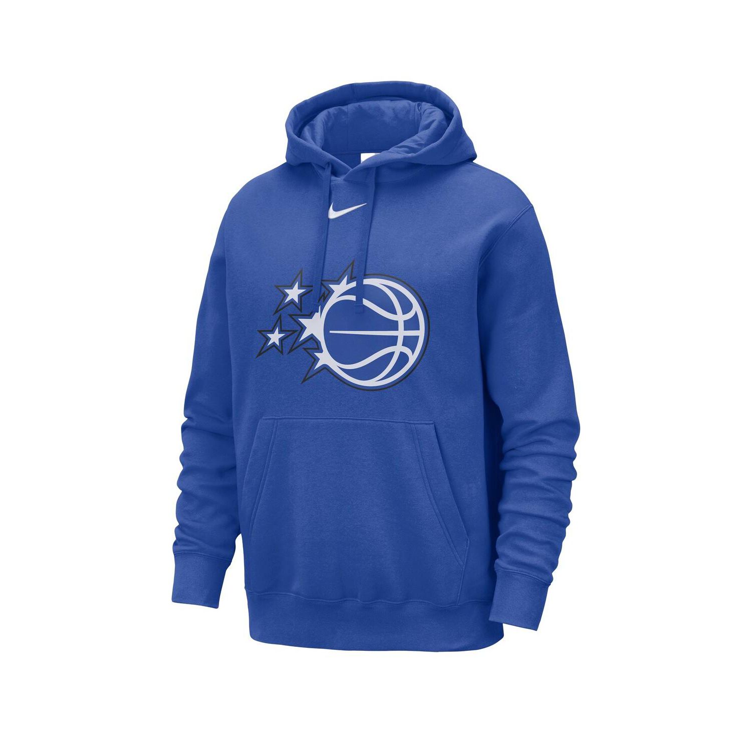 Men's Blue Orlando Magic Essential Logo Club Pullover Hoodie