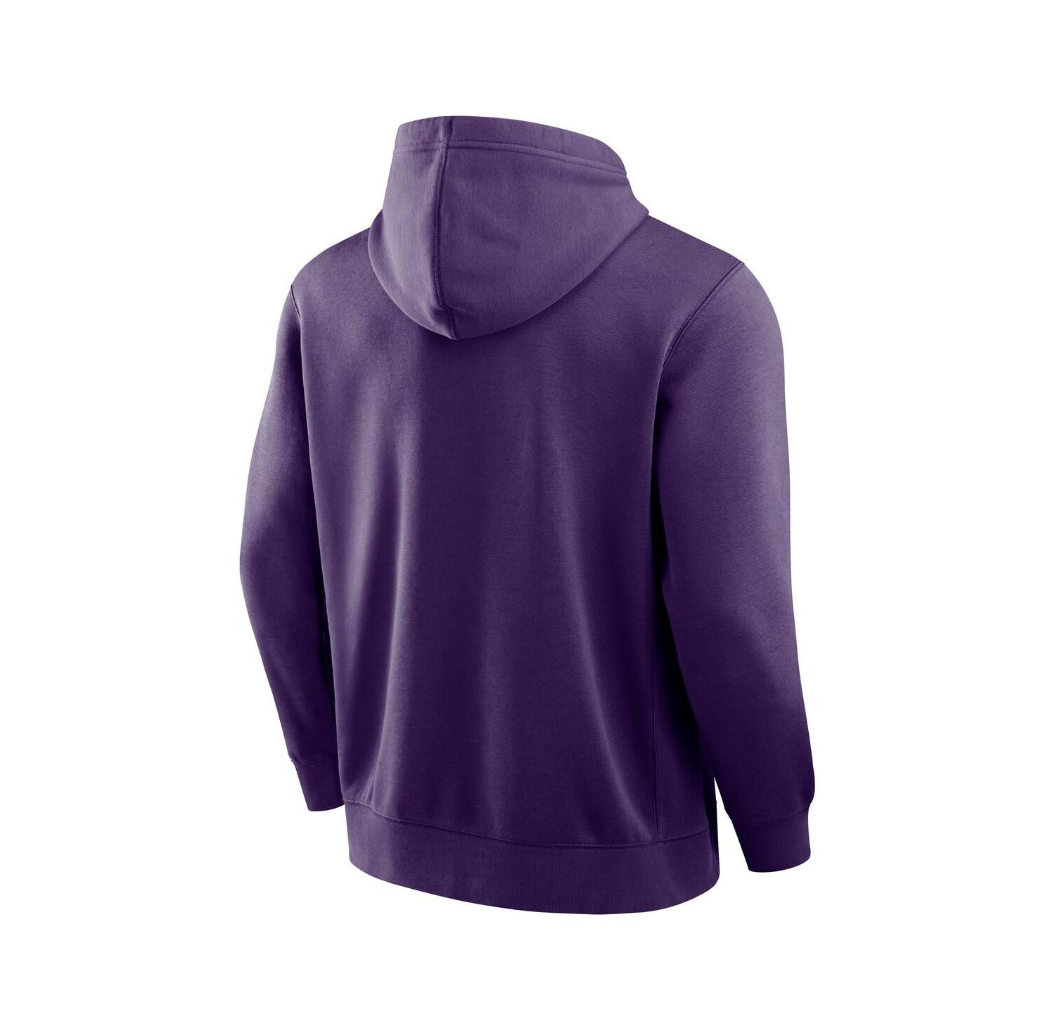 Men's Purple Baltimore Ravens New Horizons Heritage Pullover Hoodie