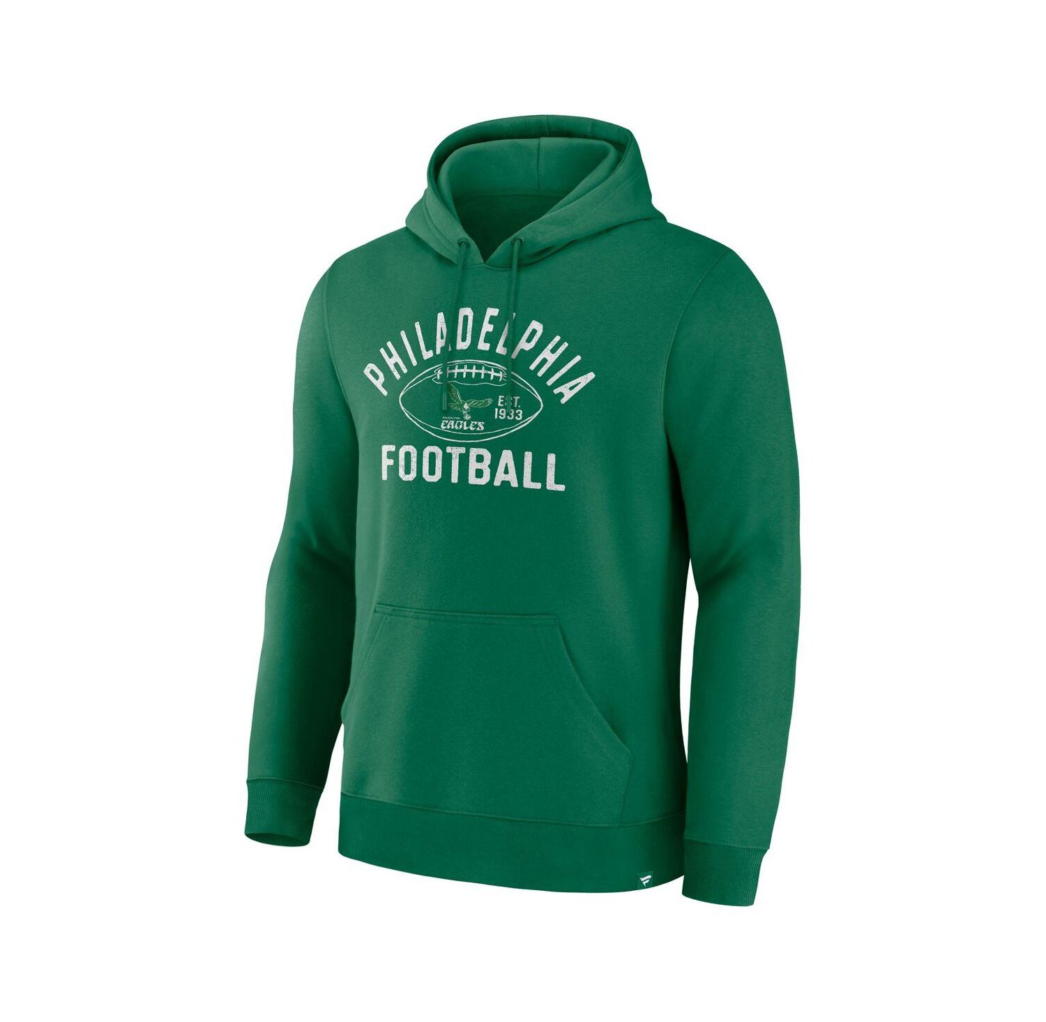 Men's Kelly Green Philadelphia Eagles Fumblerooski Legacy Pullover Hoodie