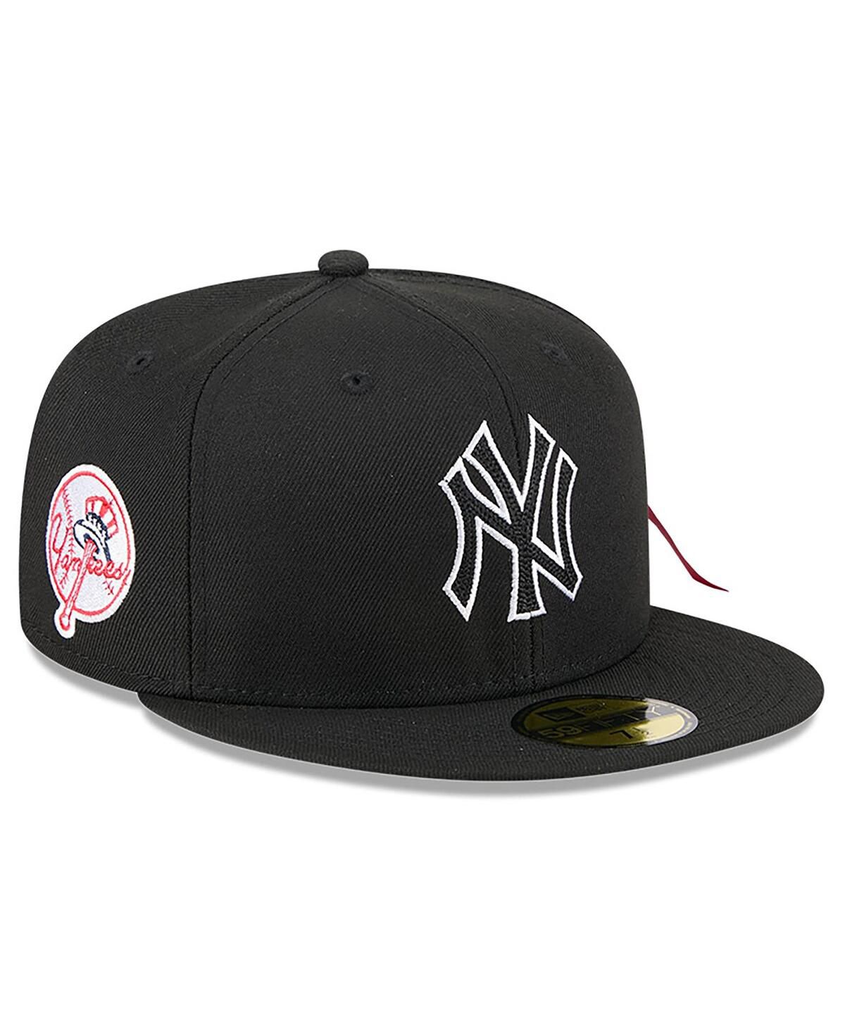 мужская черная приталенная шляпа New York Yankees 59 размера x Alpha Industries от x Alpha Industries