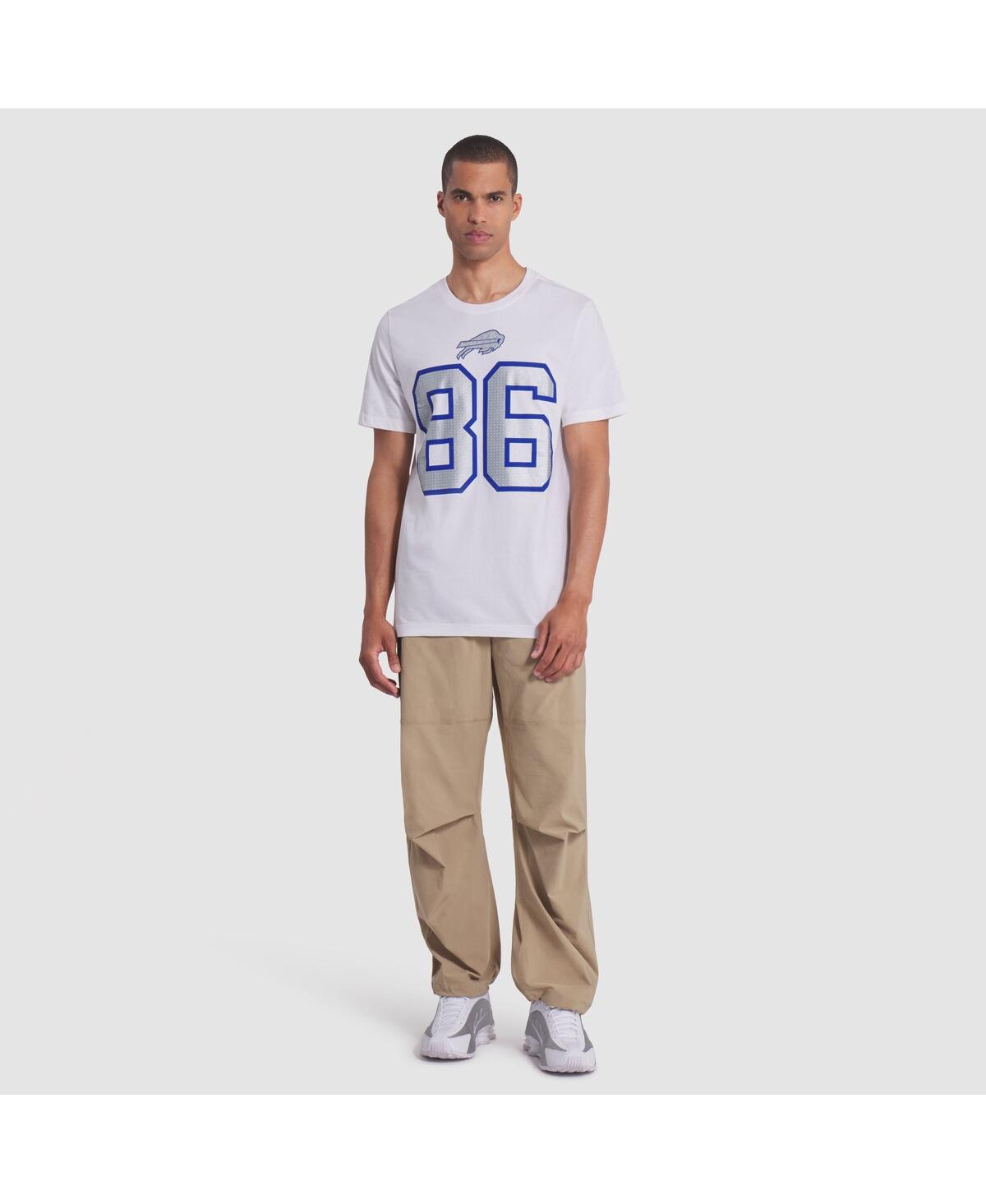 Nike Men's Dalton Kincaid White Buffalo Bills 2025 Rivalries Collection Player Name Number T-shirt In White