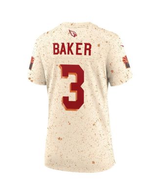 Women's Budda Baker&nbsp;Natural Arizona Cardinals 2025 Rivalries Collection Game Jersey