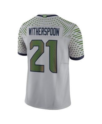 Men's Devon Witherspoon Wolf Gray Seattle Seahawks 2025 Rivalries Collection Limited Jersey