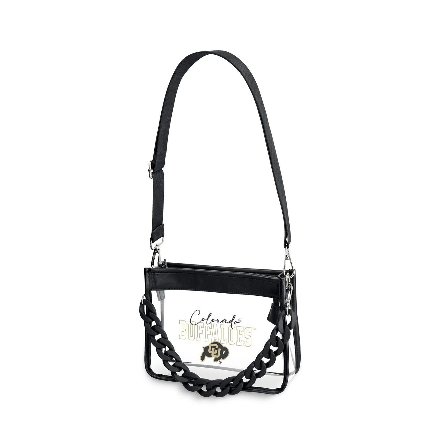 Женская сумка WEAR by Erin Andrews Colorado Buffaloes Plastic Chain Mini Crossbody — фото 1