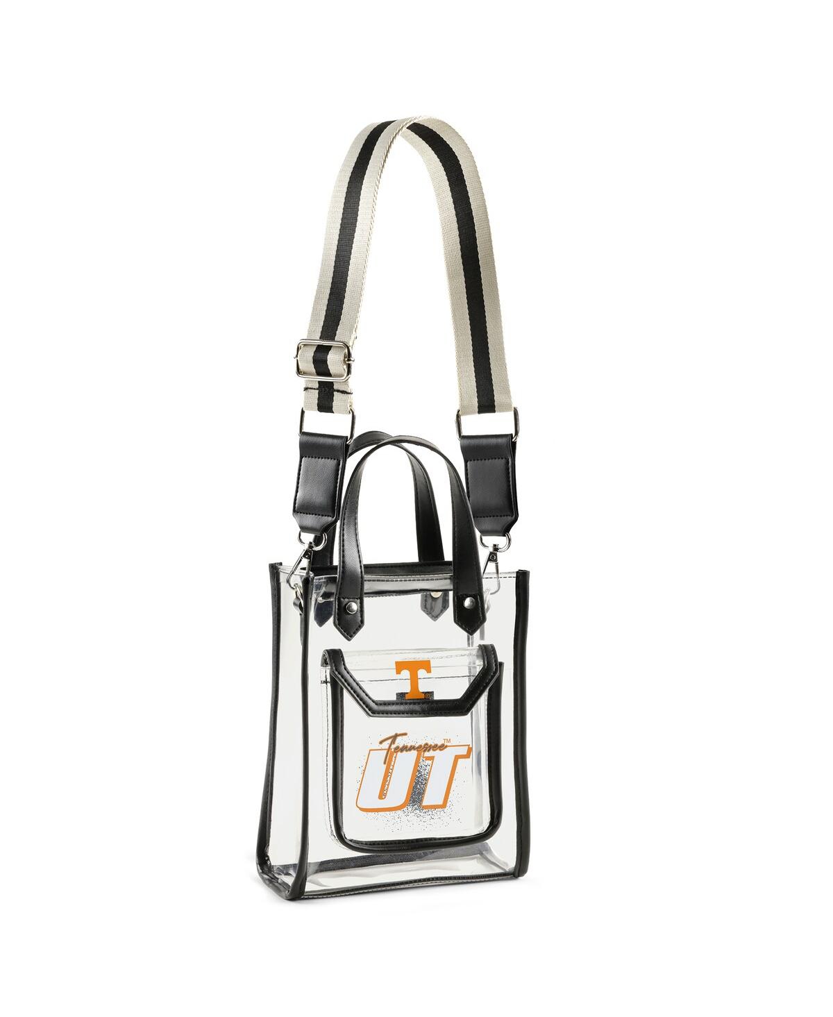 Wear By Erin Andrews Tennessee Volunteers Clear Stadium Crossbody Purse With Coin Pouch In Multi