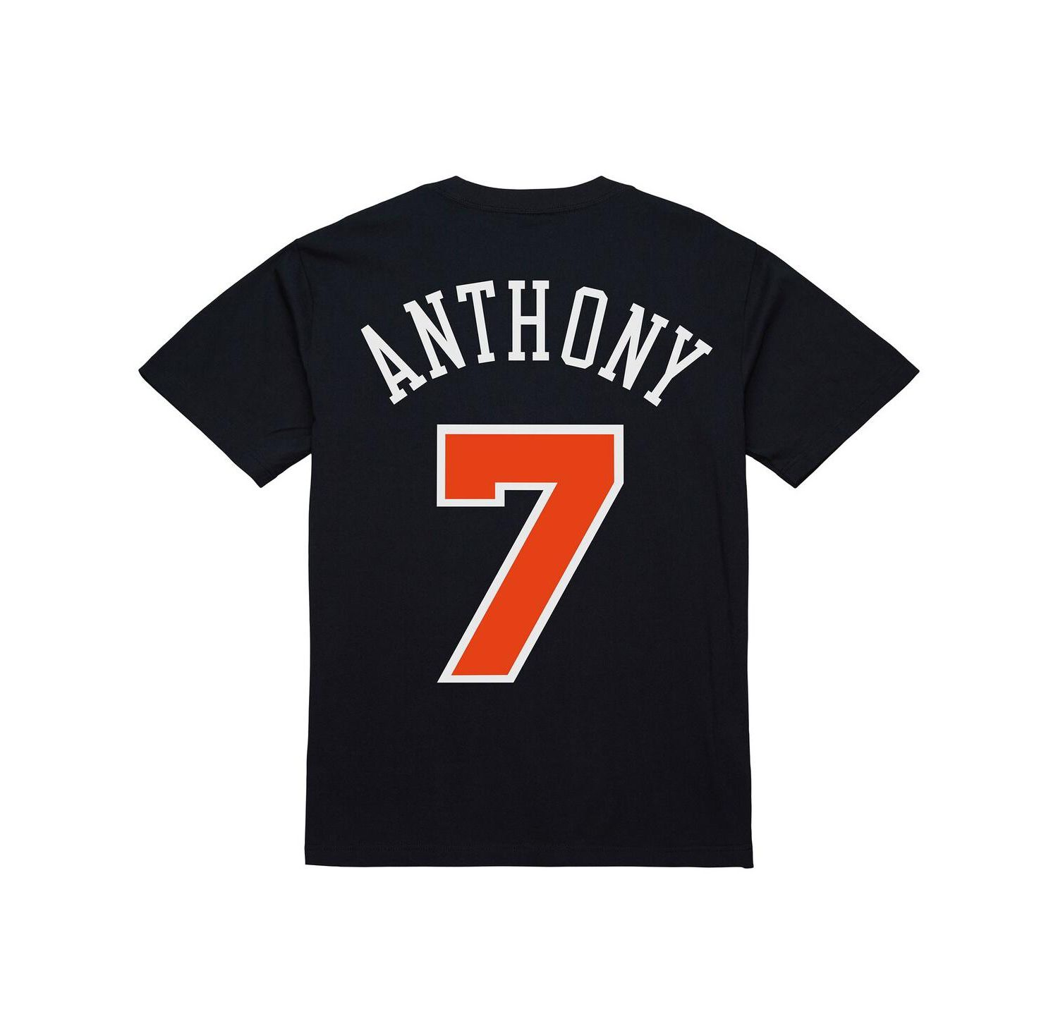 Men's Carmelo Anthony Black New York Knicks Ultimate Player Name & Number T-Shirt