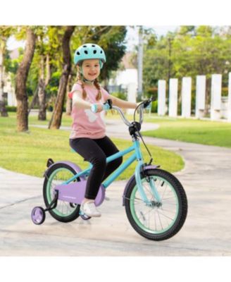 16 Inch Kids Bike with Adjustable Handlebar and Saddle