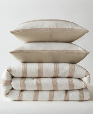 Merritt Yarn-Dyed Striped 3-Pc. Comforter Set, King/California King