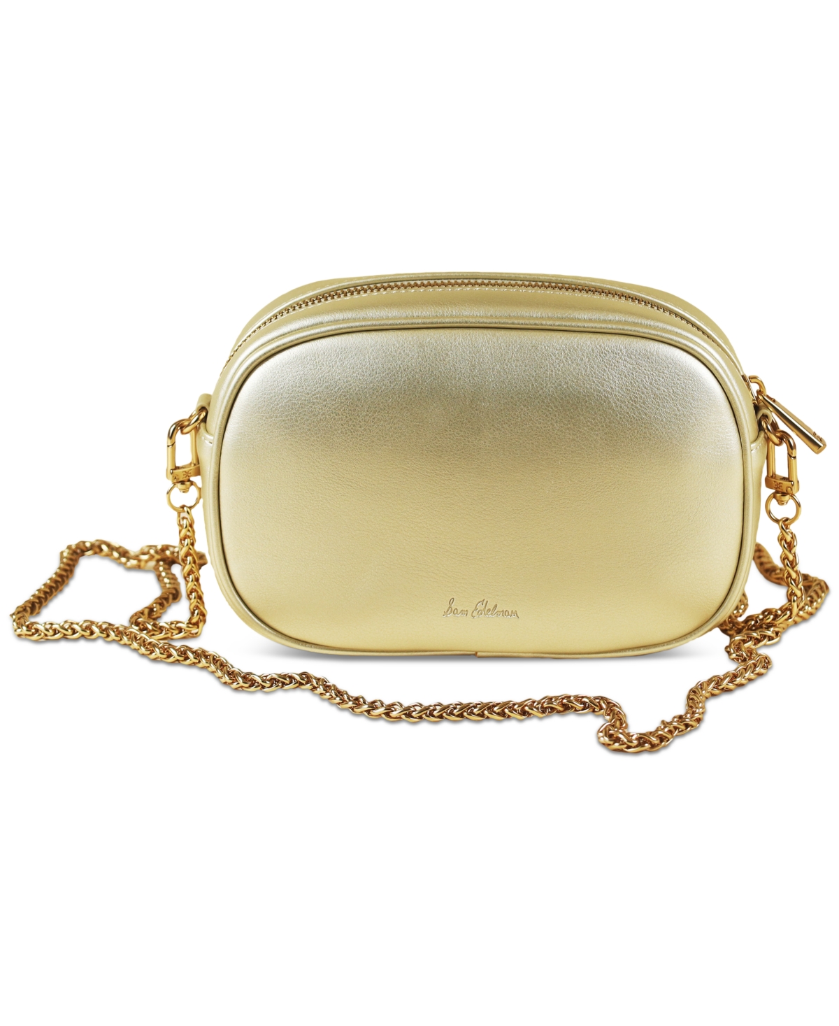 Sam Edelman Holiday Lora Back Pocket Crossbody Bag In Gold