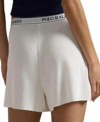 Women's Waffle Pull-On Boxer Shorts