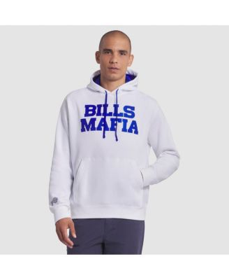 Nike - Men's White Buffalo Bills 2025 Rivalries Collection Club Hoodie