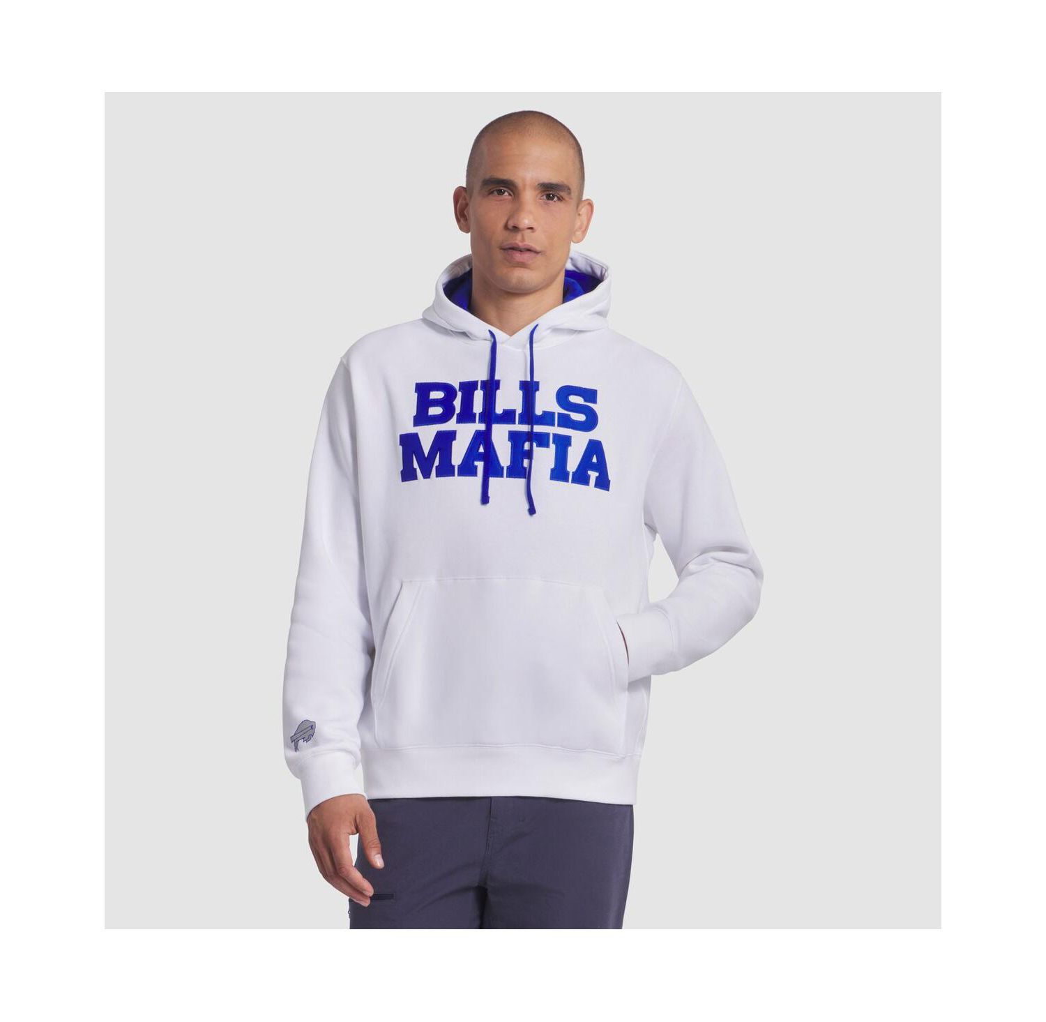 Men's White Buffalo Bills 2025 Rivalries Collection Club Hoodie
