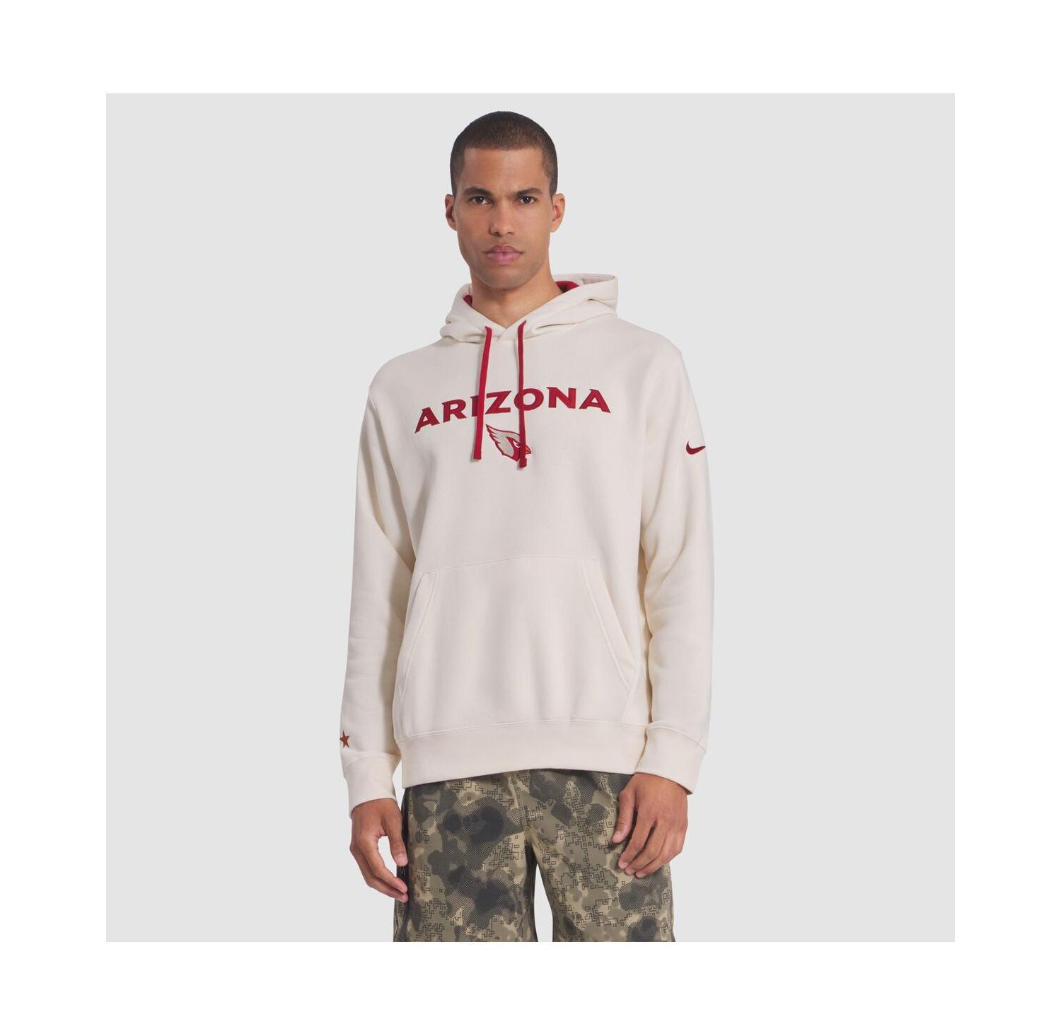 Men's Natural Arizona Cardinals 2025 Rivalries Collection Club Hoodie