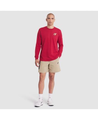 Men's Red Arizona Cardinals 2025 Rivalries Collection Essential Long Sleeve T-Shirt