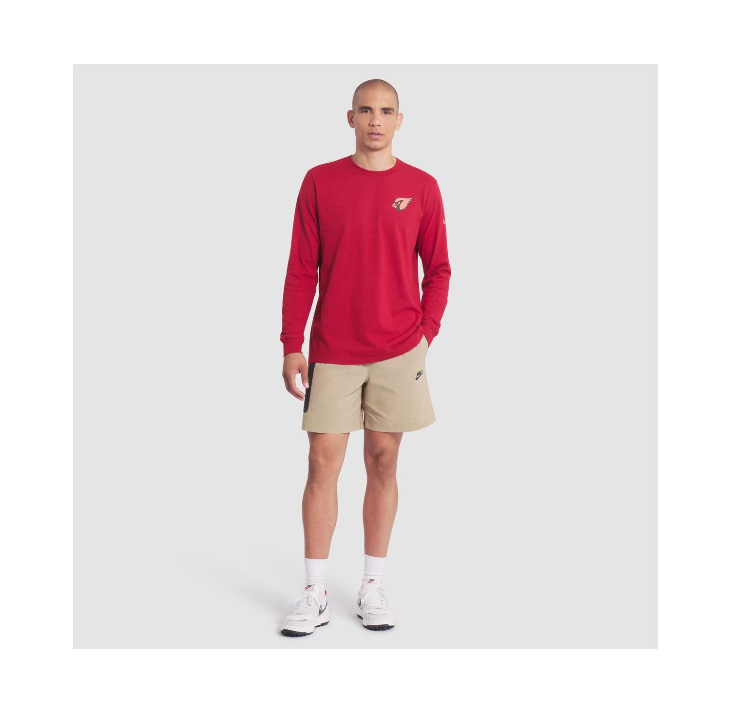 Men's Red Arizona Cardinals 2025 Rivalries Collection Essential Long Sleeve T-Shirt