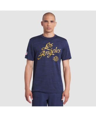 Nike - Men's Midnight Blue Los Angeles Rams 2025 Rivalries Collection Sideline Velocity Dri-FIT T-Shirt