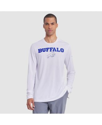 Nike - Men's White Buffalo Bills 2025 Rivalries Collection Sideline Legend Dri-FIT Long Sleeve T-Shirt