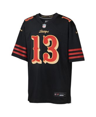 Big Boys and Girls Brock Purdy Black San Francisco 49ers 2025 Rivalries Collection Game Jersey