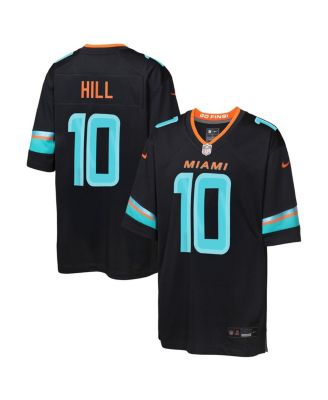 Nike - Big Boys and Girls Tyreek Hill Pitch Blue Miami Dolphins 2025 Rivalries Collection Game Jersey