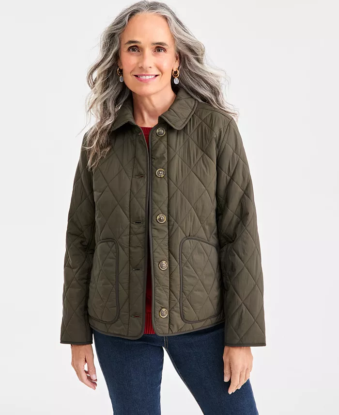 Women's Quilted Utility Jacket