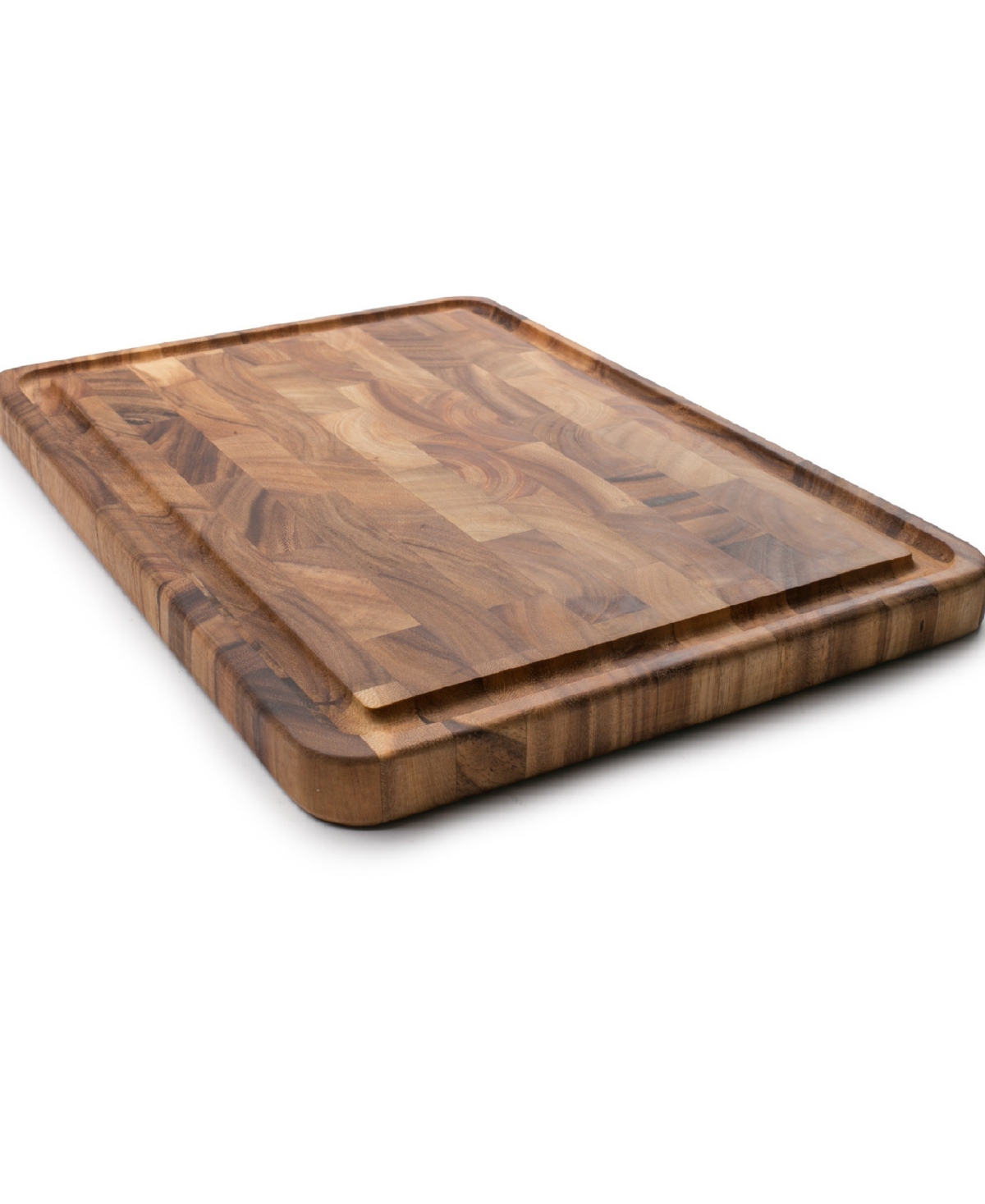 Ironwood Acacia Large Prep End Grain with Channel