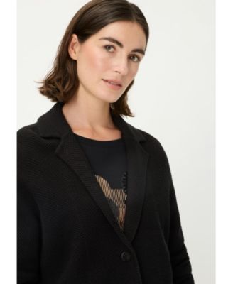 Women's Merino Wool Blend Blazer