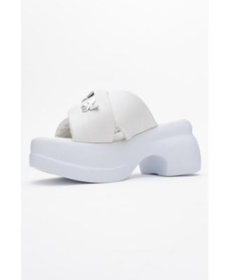 Force Butterfly-Buckle Platform Sandal (Women)