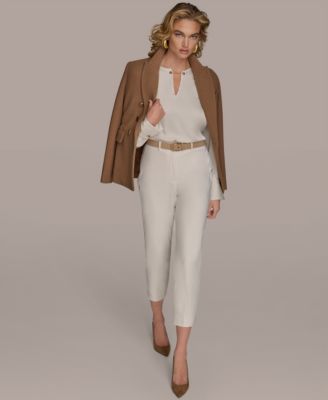 Women's Double Breasted Buttoned Blazer