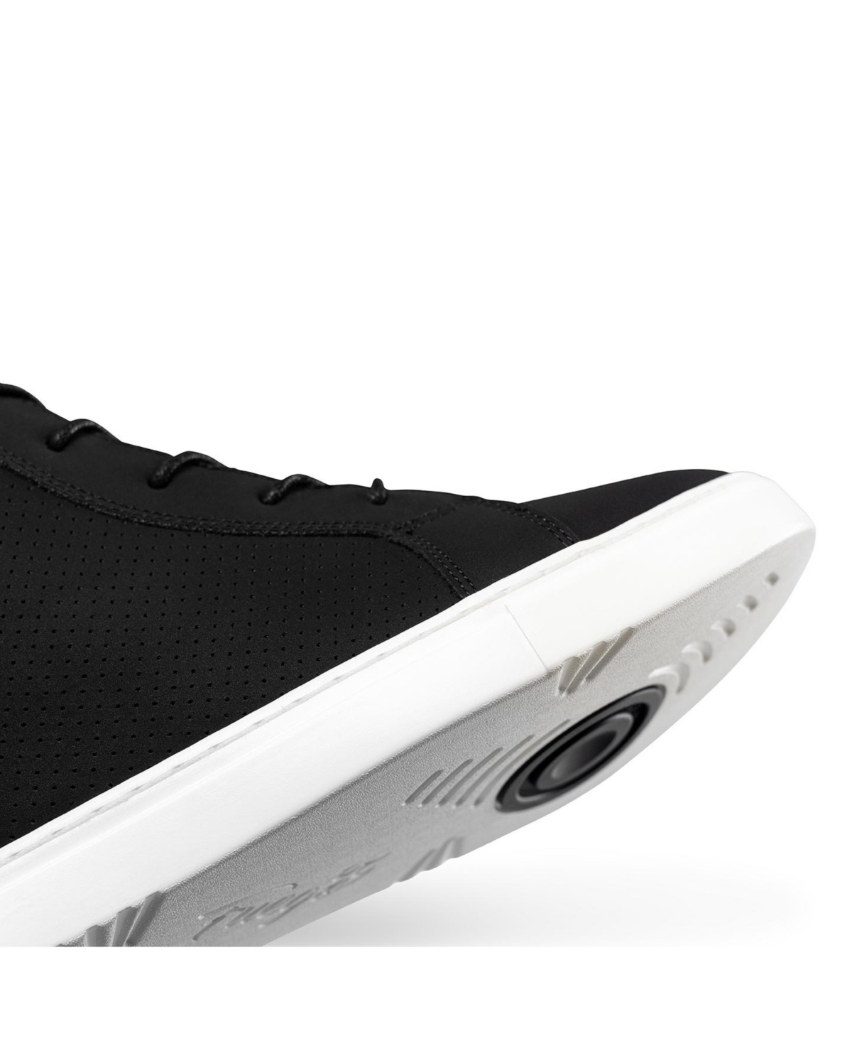 Fuego Kid's Black Wedge Sneaker