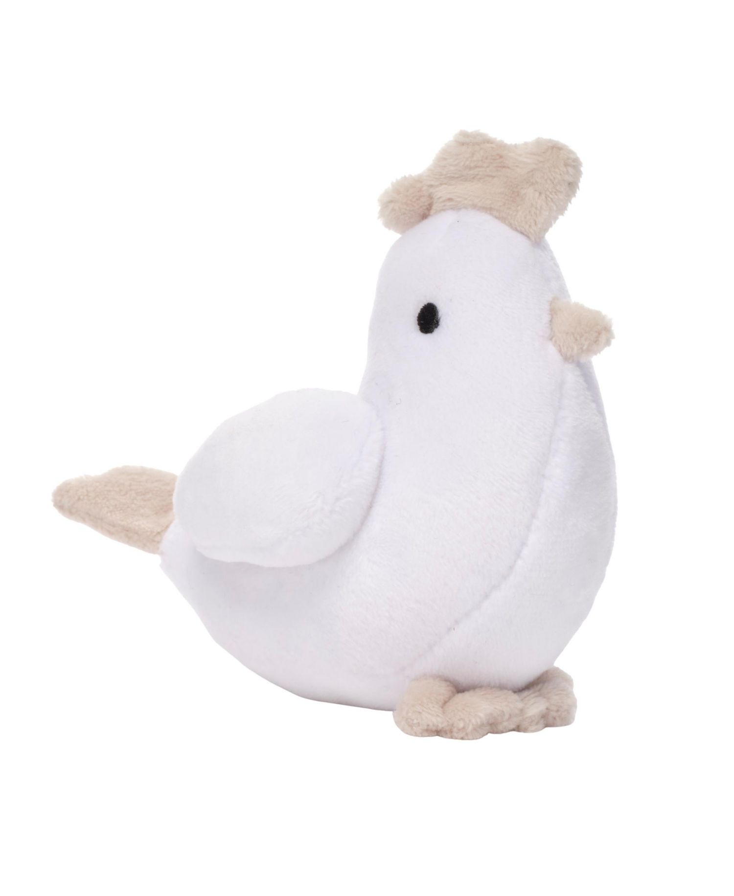 Lambs and Ivy Farm 3-Piece Infant/Baby Plush Toy Gift Set - Sheep, Cow, Chicken