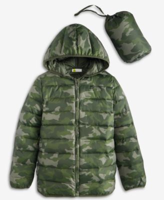 Epic Threads - Boys 5-20 Camo Packable Jacket